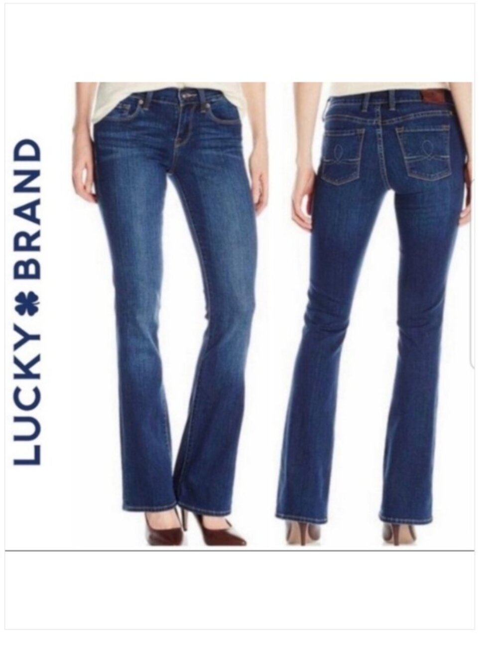 Lucky Brand Sofia Boot Medium Wash Jeans Size 8/29 Long